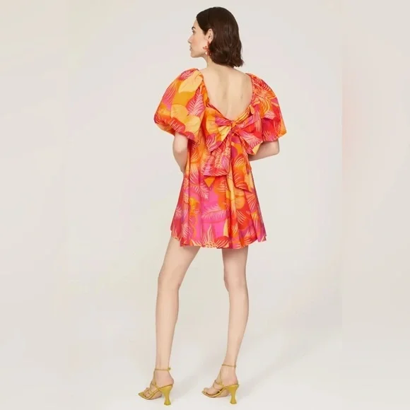 knee length dresses for ladies Ombre Forest Mini Dress – The RiverLane main image 1